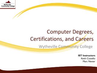 Computer Degrees, Certifications, and Careers