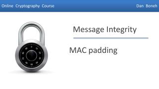 MAC padding