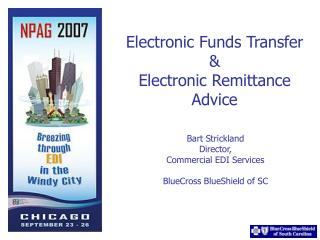 Electronic Funds Transfer & Electronic Remittance Advice
