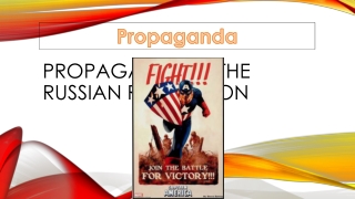 Propaganda in the russian revolution