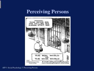 Perceiving Persons