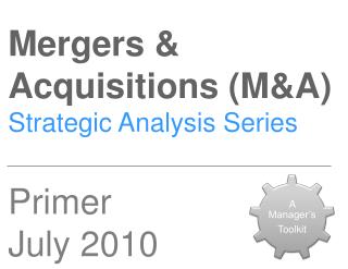 an analysis of mergers and acquisitions in investment strategies an analysis of mergers and acquisitions in investment strategies