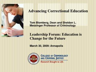 Advancing Correctional Education