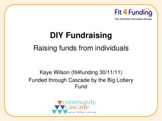 DIY Fundraising