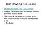 Skip Downing- On Course