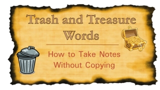 Trash and Treasure Words