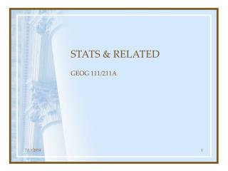 STATS & RELATED