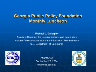 Georgia Public Policy Foundation Monthly Luncheon
