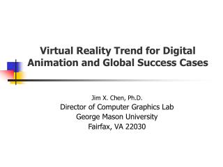 Virtual Reality Trend for Digital Animation and Global Success Cases