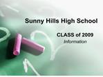 Sunny Hills High School