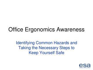 Office Ergonomics Awareness