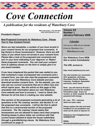 Cove Connection