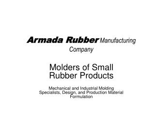 Armada Rubber Manufacturing Company