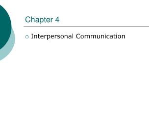 Chapter 4
