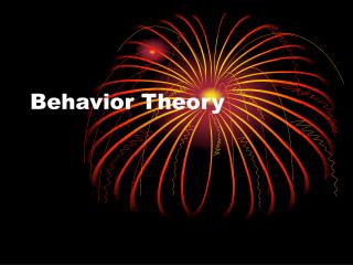 Behavior Theory
