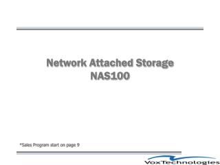 Network Attached Storage NAS100