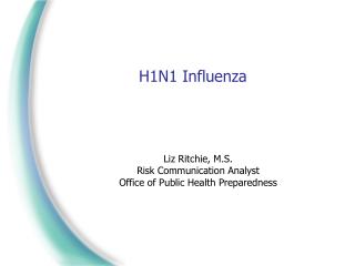 H1N1 Influenza