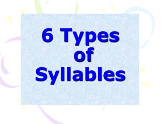 PPT - How to Divide Words into Syllables PowerPoint Presentation - ID ...