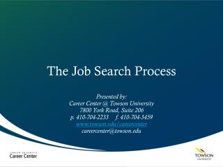 The Job Search Process