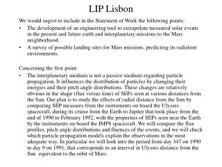 LIP Lisbon