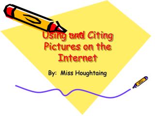 Using and Citing Pictures on the Internet