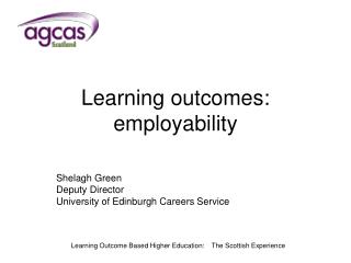 Learning outcomes: employability