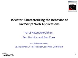 Paruj Ratanaworabhan, Ben Livshits, and Ben Zorn