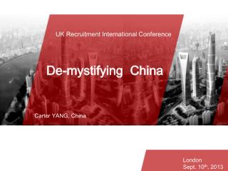 UK Recruitment International Conference