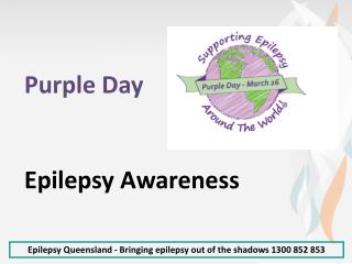 Purple Day Epilepsy Awareness