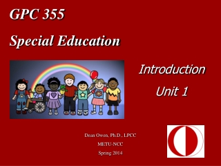 GPC 355 Special Education