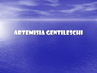 Artemisia gentileschi