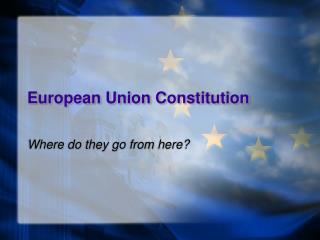 European Union Constitution