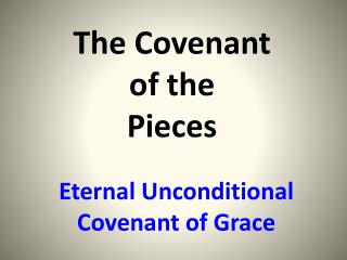 The Covenant of the Pieces