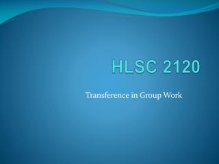 HLSC 2120