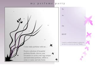 my perfume party