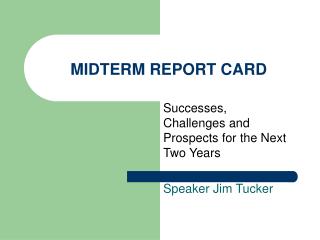 MIDTERM REPORT CARD