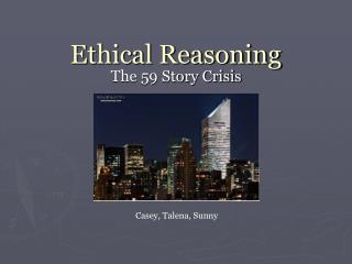 Ethical Reasoning