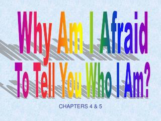 Why Am I Afraid