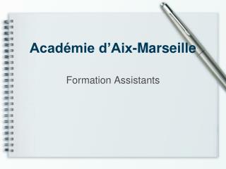 Académie d’Aix-Marseille