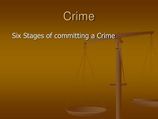 PPT - Crime PowerPoint Presentation, Free Download - ID:1790833