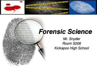 forensic science ppt presentation powerpoint skip slideserve