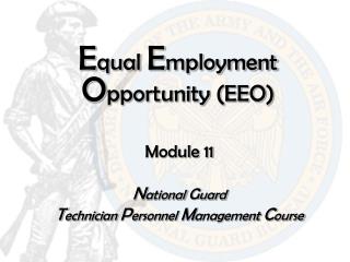 PPT - THE MODEL EEO PROGRAM Section I: Instructions to Federal Agencies ...