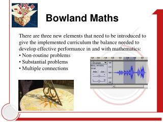 Bowland Maths