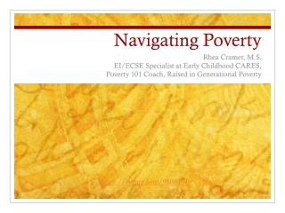 Navigating Poverty