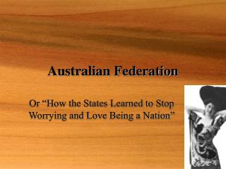 Australian Federation