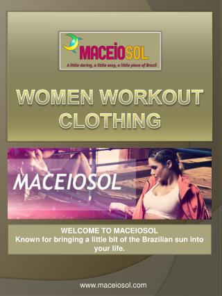 Women Workout Clothing