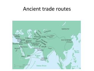 Ancient trade routes