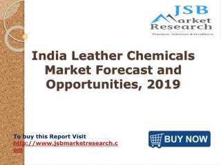 India Leather Chemicals Market Forecast and Opportunities, 2