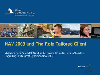 NAV 2009 and The Role Tailored Client