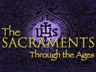 The word "sacrament" ( sacramentum ), signifies something sacred